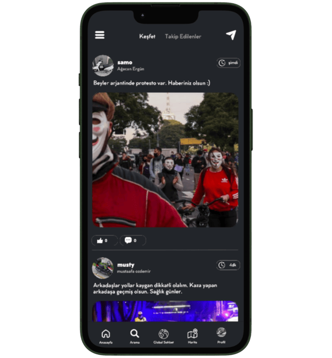 Kurye Portal Uygulama Görseli